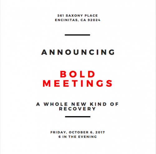 Announcing Bold Meetings