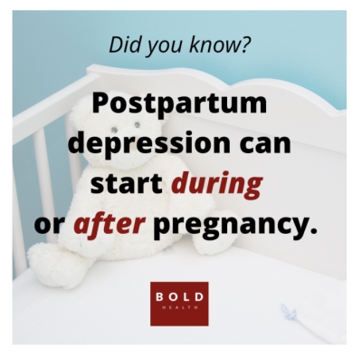 Treating postpartum depression