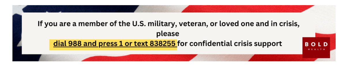 veteran crisis number